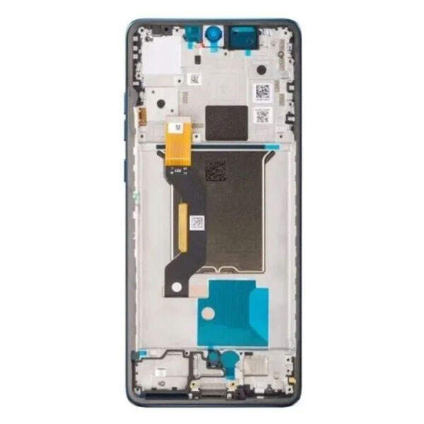 Дисплей (екран) Motorola Edge 60, Original (PRC), З сенсорним склом, З рамкою, Синій - № 2 Дисплей (екран) Motorola Edge 60, Original (PRC), З сенсорним склом, З рамкою, Синій - № 2