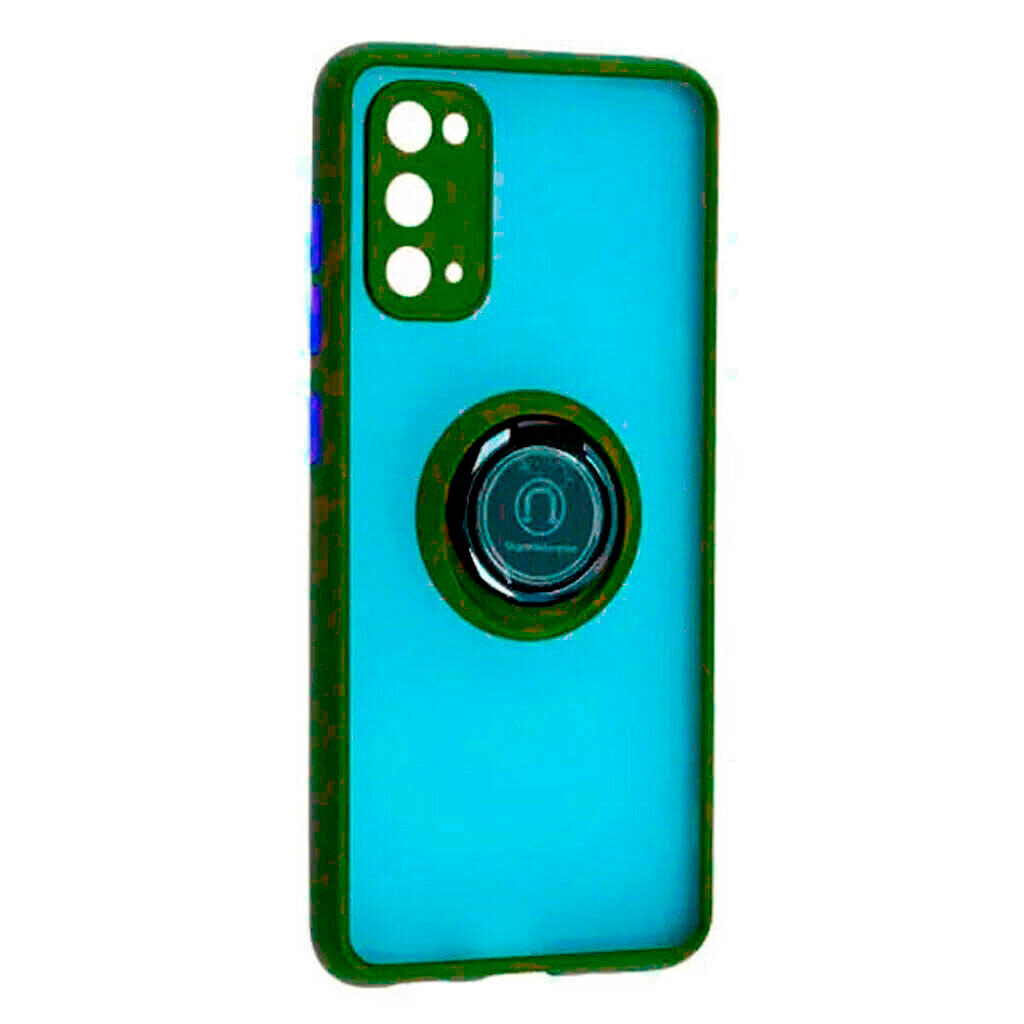 Чехол (накладка) Xiaomi Poco M8 5G / Redmi Note 15, Goospery Ring Case, Оливковый - № 1 Чехол (накладка) Xiaomi Poco M8 5G / Redmi Note 15, Goospery Ring Case, Оливковый - № 1