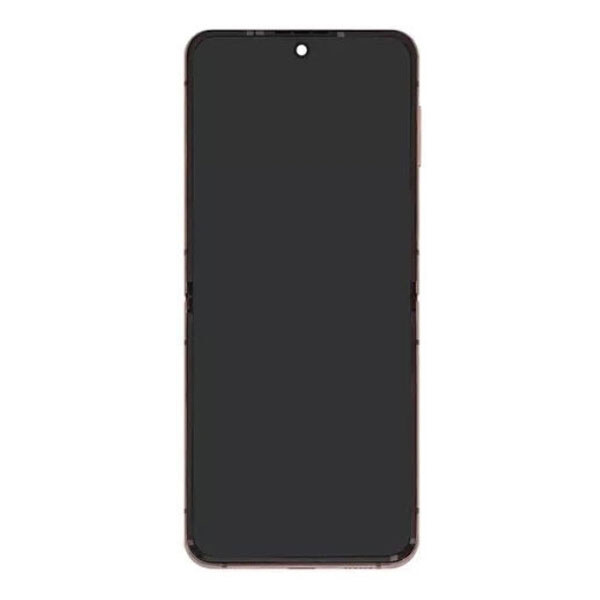 Дисплей (екран) Samsung F721 Galaxy Z Flip 4 5G, Original (PRC), З сенсорним склом, З рамкою, Золотий - № 1 Дисплей (екран) Samsung F721 Galaxy Z Flip 4 5G, Original (PRC), З сенсорним склом, З рамкою, Золотий - № 1