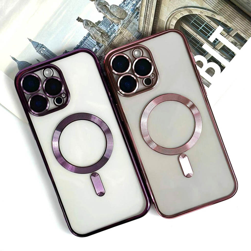 Чехол (накладка) Samsung Galaxy S26 Edge / Galaxy S26 Plus, Metallic Full Camera, MagSafe, Серебряный - № 4 Чехол (накладка) Samsung Galaxy S26 Edge / Galaxy S26 Plus, Metallic Full Camera, MagSafe, Серебряный - № 4