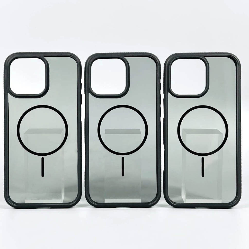 Чехол (накладка) Samsung Galaxy S26 Ultra, Crystal Black, MagSafe, Черный - № 7 Чехол (накладка) Samsung Galaxy S26 Ultra, Crystal Black, MagSafe, Черный - № 7