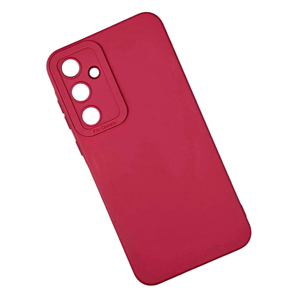 Чехол (накладка) Xiaomi Redmi Note 15 Pro, Original Soft Case, Burgundy, Бордовый - № 1 Чехол (накладка) Xiaomi Redmi Note 15 Pro, Original Soft Case, Burgundy, Бордовый - № 1