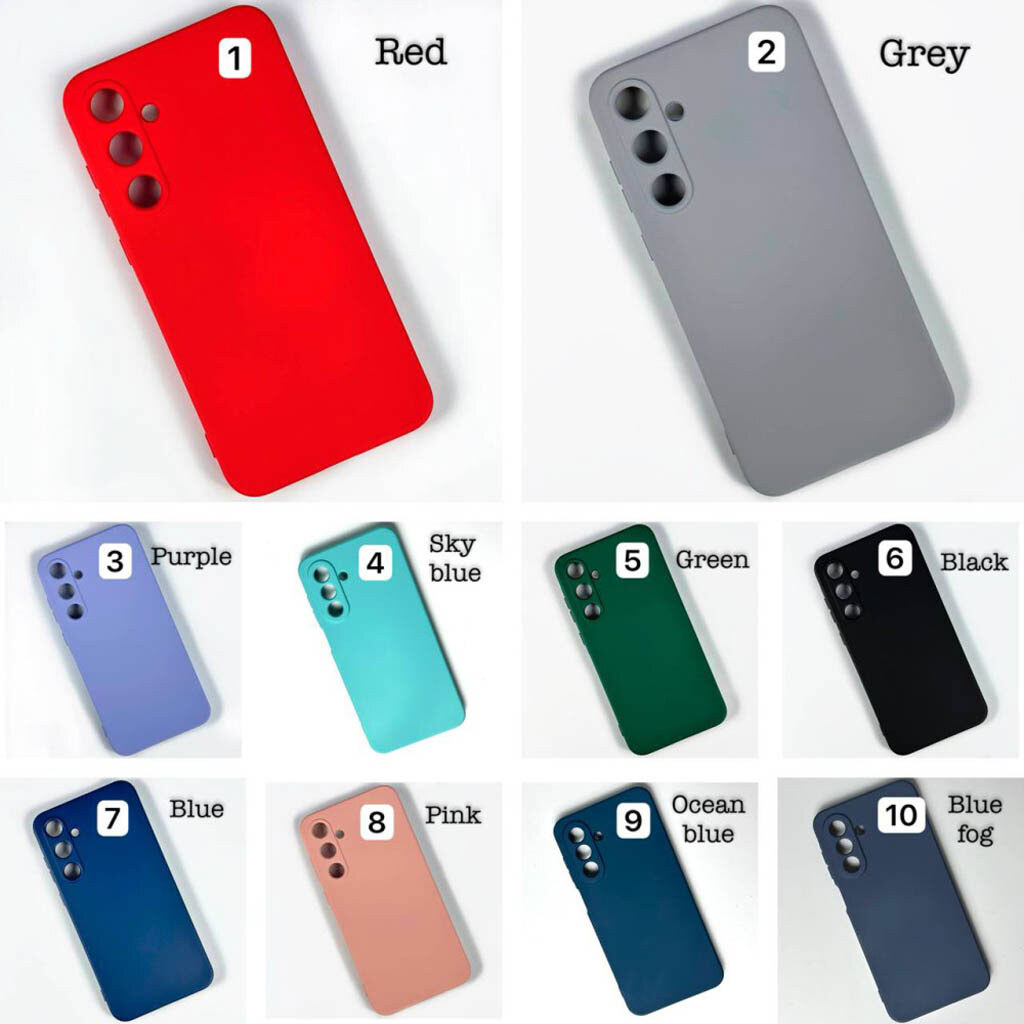 Чохол (накладка) Xiaomi Poco X7 / Redmi Note 14 Pro 5G, UA Power Matte Thin Case, Sky Blue, Блакитний - № 8 Чохол (накладка) Xiaomi Poco X7 / Redmi Note 14 Pro 5G, UA Power Matte Thin Case, Sky Blue, Блакитний - № 8