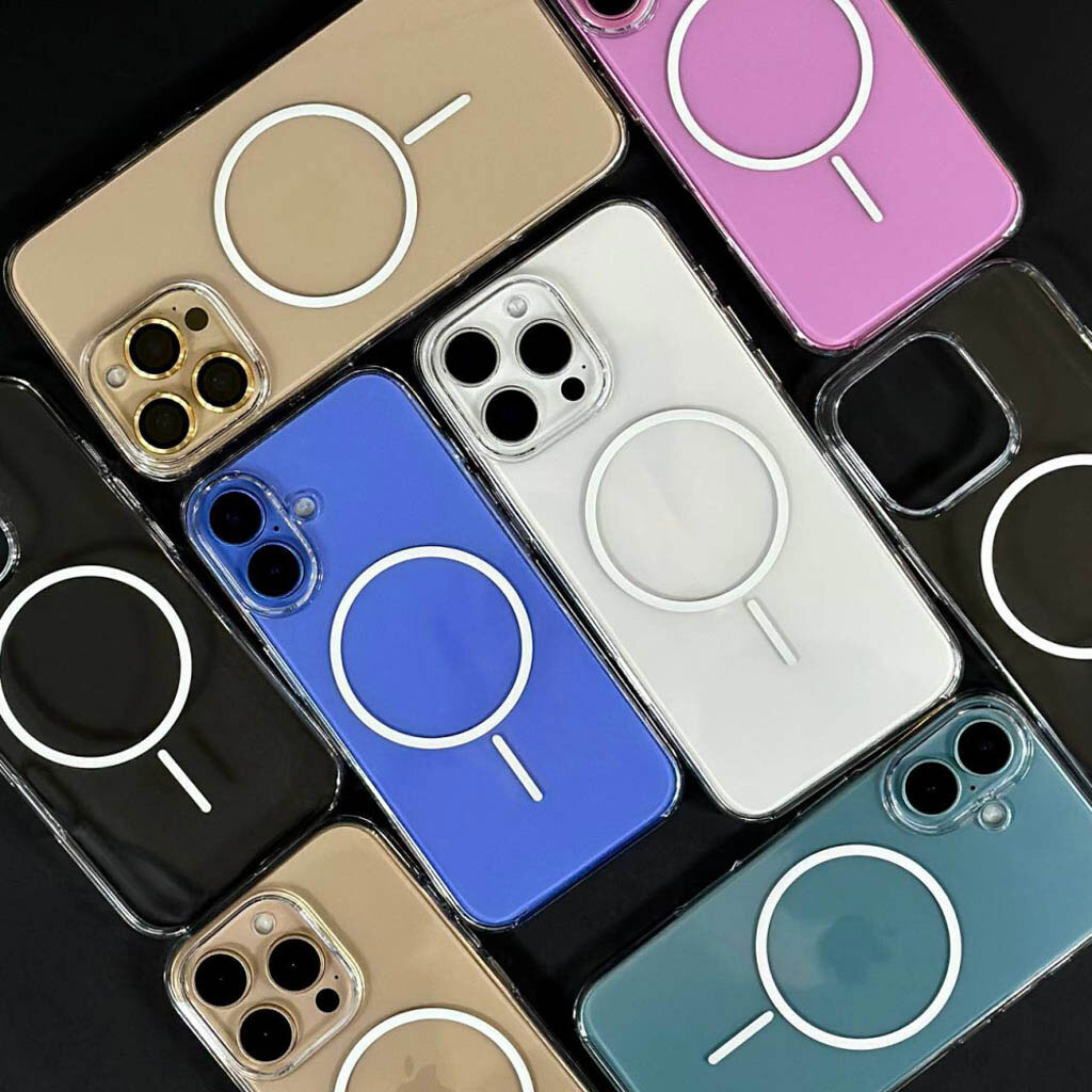 Чехол (накладка) Apple iPhone 13 Pro, Air Beats Glossy, MagSafe, Прозрачный - № 6 Чехол (накладка) Apple iPhone 13 Pro, Air Beats Glossy, MagSafe, Прозрачный - № 6