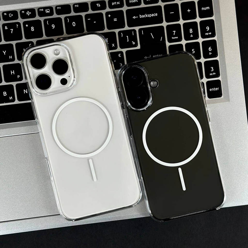 Чехол (накладка) Apple iPhone 13 Pro, Air Beats Glossy, MagSafe, Прозрачный - № 7 Чехол (накладка) Apple iPhone 13 Pro, Air Beats Glossy, MagSafe, Прозрачный - № 7