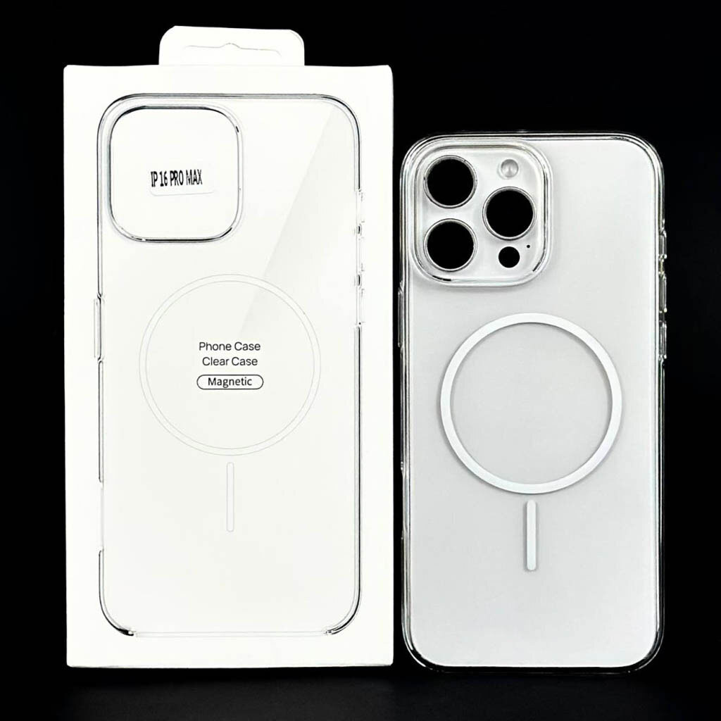 Чехол (накладка) Apple iPhone 17 Pro Max, Air Beats Glossy, MagSafe, Прозрачный - № 8 Чехол (накладка) Apple iPhone 17 Pro Max, Air Beats Glossy, MagSafe, Прозрачный - № 8