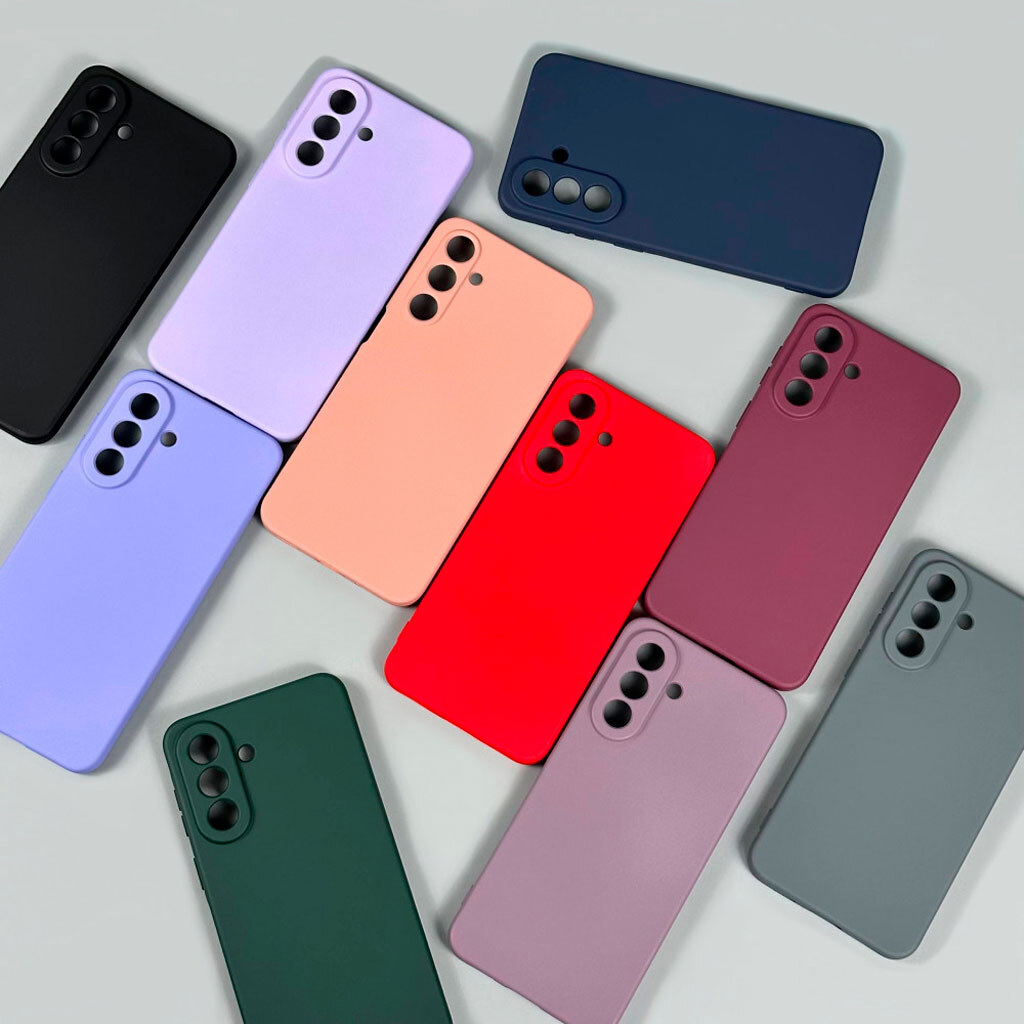 Чехол (накладка) Samsung A276 Galaxy A27, Original Soft Case, Красный - № 6 Чехол (накладка) Samsung A276 Galaxy A27, Original Soft Case, Красный - № 6