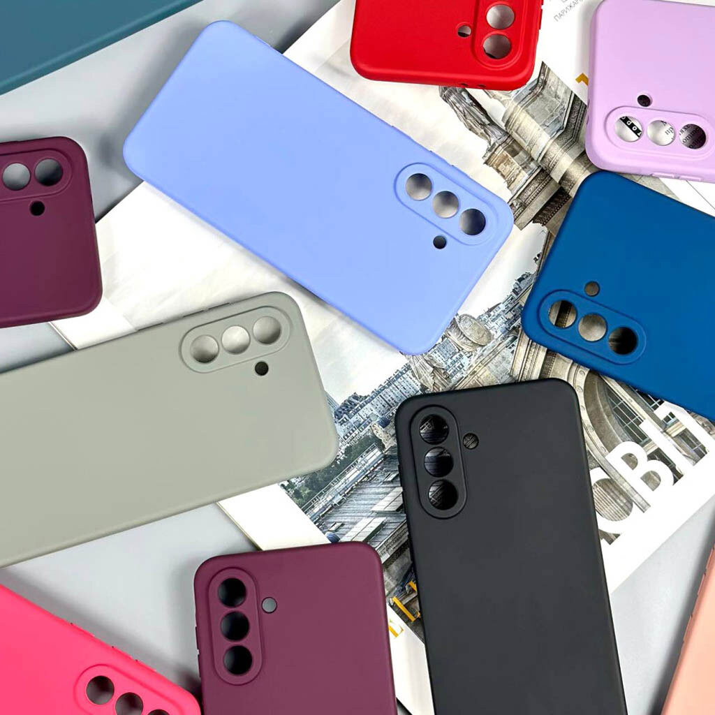 Чохол (накладка) Xiaomi Poco C85 / Redmi 15C, Original Soft Case, Bright Pink, Рожевий - № 5 Чохол (накладка) Xiaomi Poco C85 / Redmi 15C, Original Soft Case, Bright Pink, Рожевий - № 5