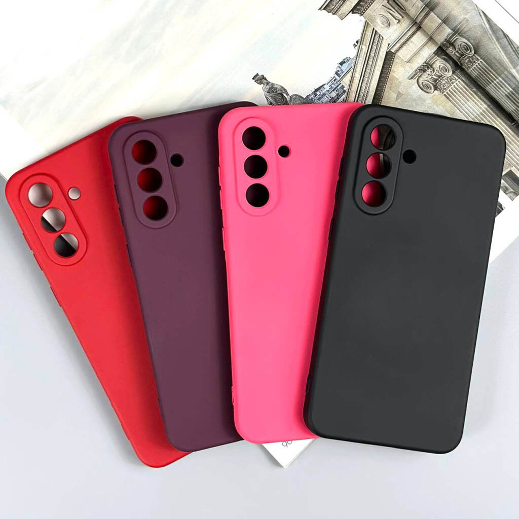 Чохол (накладка) Xiaomi Poco C85 / Redmi 15C, Original Soft Case, Bright Pink, Рожевий - № 7 Чохол (накладка) Xiaomi Poco C85 / Redmi 15C, Original Soft Case, Bright Pink, Рожевий - № 7