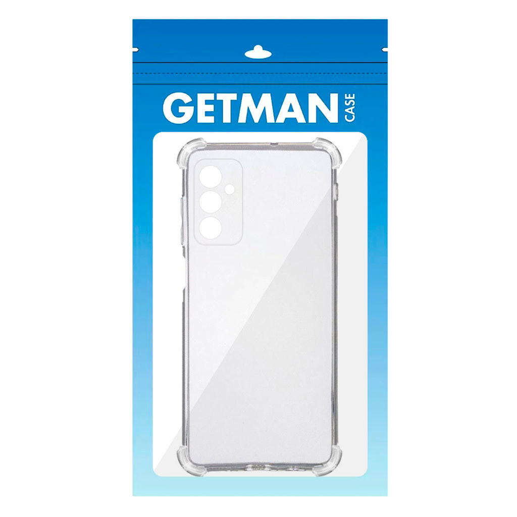 Чохол (накладка) Samsung A276 Galaxy A27, GETMAN Ease logo, Прозорий - № 2 Чохол (накладка) Samsung A276 Galaxy A27, GETMAN Ease logo, Прозорий - № 2