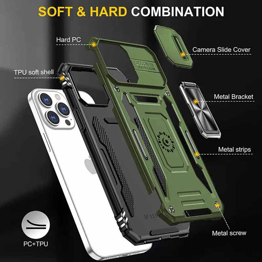 Чехол (накладка) Samsung A276 Galaxy A27, Epik Camshield Army Ring, Army Green, Оливковый - № 3 Чехол (накладка) Samsung A276 Galaxy A27, Epik Camshield Army Ring, Army Green, Оливковый - № 3