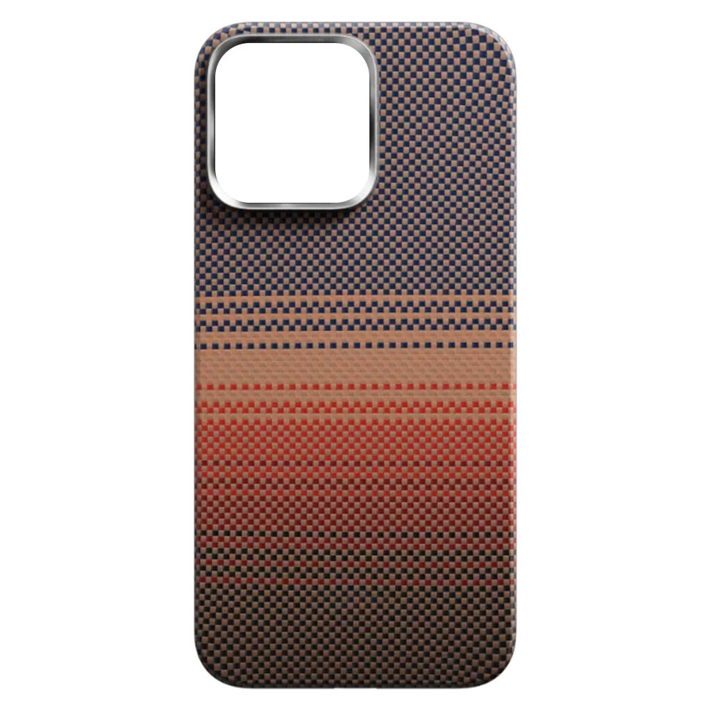 Чохол (накладка) Apple iPhone 16 Pro Max, Carbon Style, MagSafe, Червоний - № 1 Чохол (накладка) Apple iPhone 16 Pro Max, Carbon Style, MagSafe, Червоний - № 1