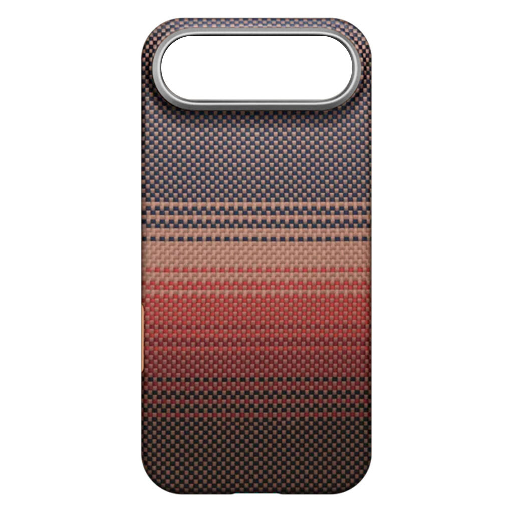Чохол (накладка) Apple iPhone 17 Air, Carbon Style, MagSafe, Червоний - № 1 Чохол (накладка) Apple iPhone 17 Air, Carbon Style, MagSafe, Червоний - № 1