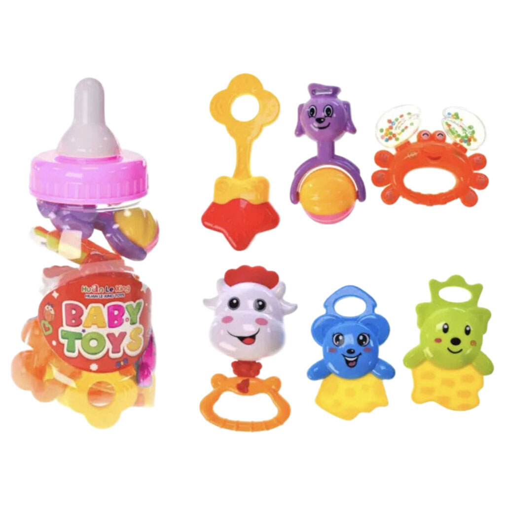 Набор погремушек в колбе, Huan Le Xing Toys - № 1 Набор погремушек в колбе, Huan Le Xing Toys - № 1