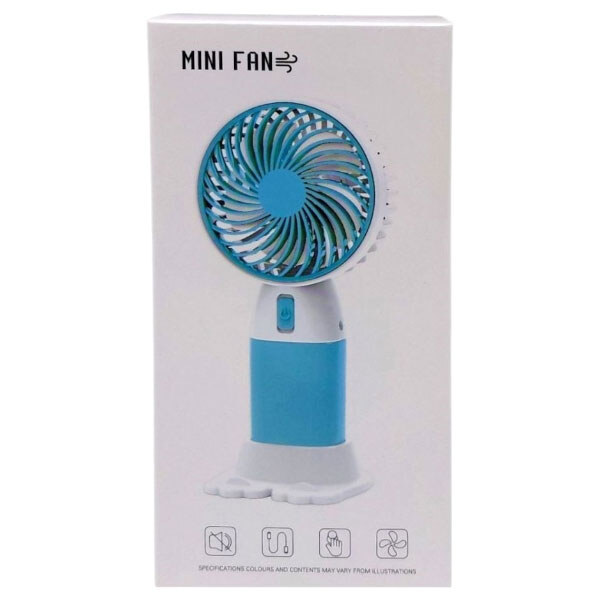Вентилятор, аккумулятор: 3.7 V, USB, легкий корпус, низкий шум, подставка, Mic - № 2 Вентилятор, аккумулятор: 3.7 V, USB, легкий корпус, низкий шум, подставка, Mic - № 2