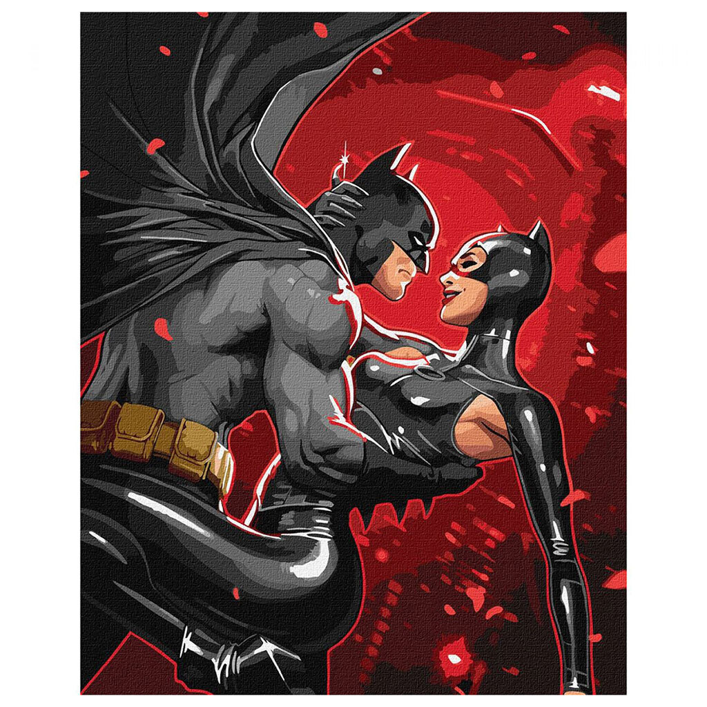 Картина по номерам "Batman: Ночное пламя", 40х50см, Ідейка - № 1 Картина по номерам "Batman: Ночное пламя", 40х50см, Ідейка - № 1