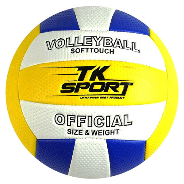 Мяч волейбольный, 280-300 граммов, мягкий PVC, Tk Sport - № 1 Мяч волейбольный, 280-300 граммов, мягкий PVC, Tk Sport - № 1