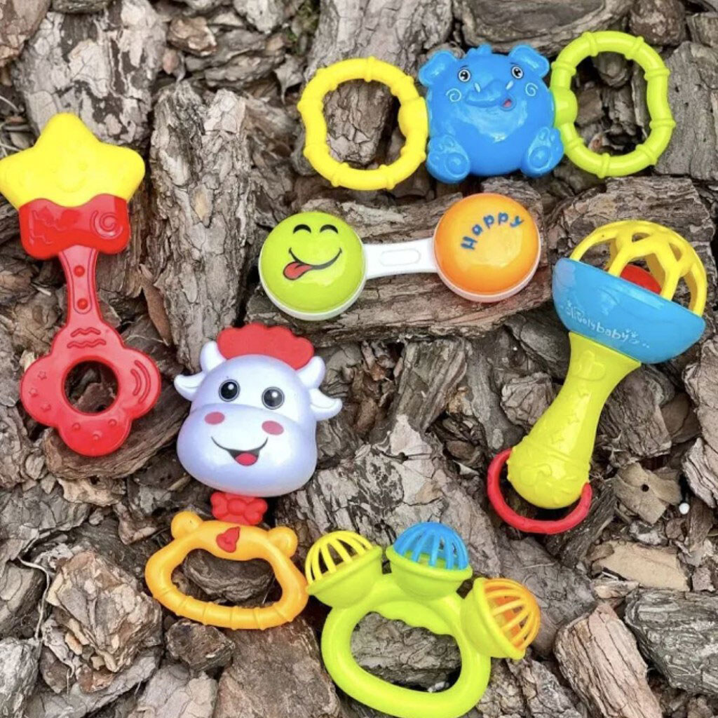 Набор погремушек в колбе, Huan Le Xing Toys - № 3 Набор погремушек в колбе, Huan Le Xing Toys - № 3