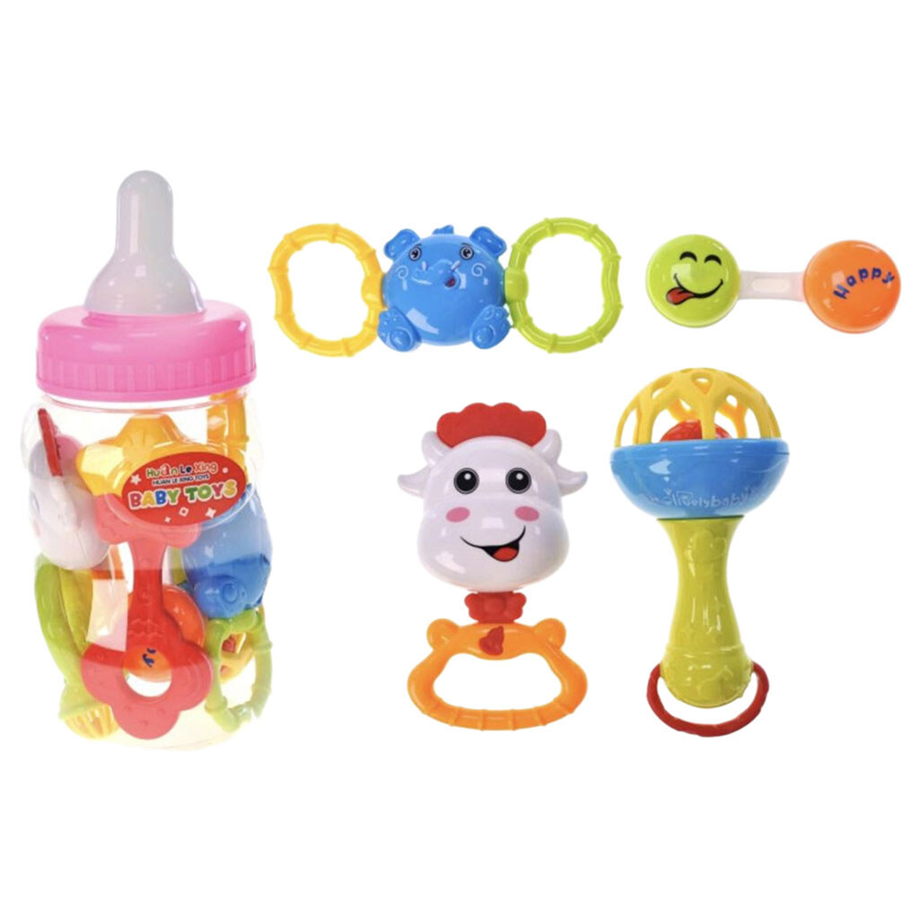 Набор погремушек в колбе, Huan Le Xing Toys - № 2 Набор погремушек в колбе, Huan Le Xing Toys - № 2