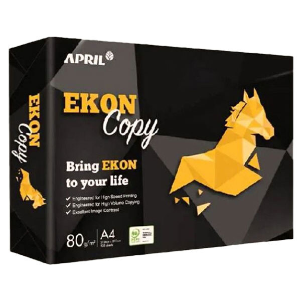 Бумага "EKON COPY", А4, 80г/м2, 500 л. - № 1 Бумага "EKON COPY", А4, 80г/м2, 500 л. - № 1