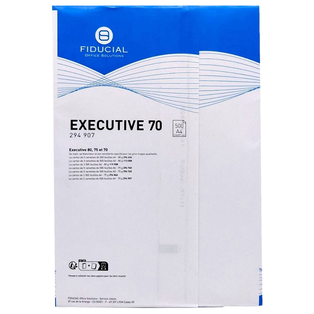 Бумага офисная "Executive 70", А4, UWF, 70g/m2 - № 2 Бумага офисная "Executive 70", А4, UWF, 70g/m2 - № 2