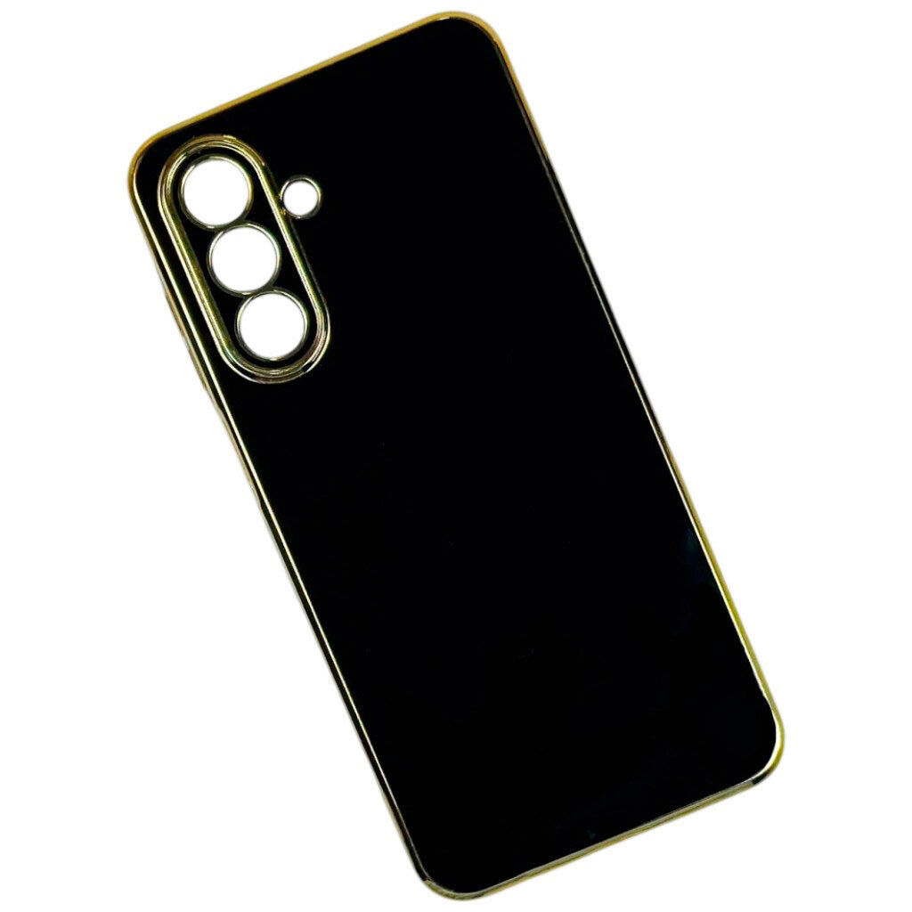 Чехол (накладка) Xiaomi Redmi 10 Pro Max / Redmi Note 10 Pro, Golden Line Separate Camera, Черный - № 1 Чехол (накладка) Xiaomi Redmi 10 Pro Max / Redmi Note 10 Pro, Golden Line Separate Camera, Черный - № 1