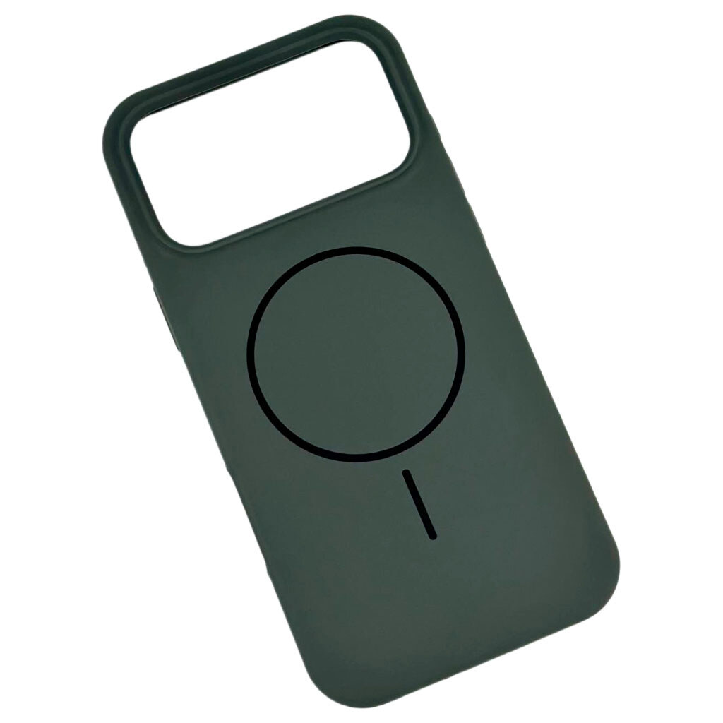 Чохол (накладка) Apple iPhone 17 Pro Max, Air Beats, Khaki, MagSafe, Зелений - № 1 Чохол (накладка) Apple iPhone 17 Pro Max, Air Beats, Khaki, MagSafe, Зелений - № 1