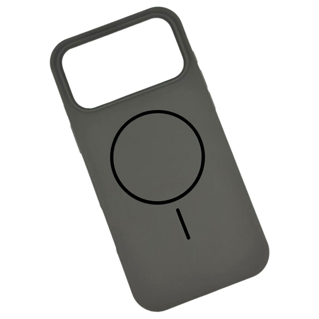 Чохол (накладка) Apple iPhone 17 Pro, Air Beats, MagSafe, Сірий - № 1 Чохол (накладка) Apple iPhone 17 Pro, Air Beats, MagSafe, Сірий - № 1