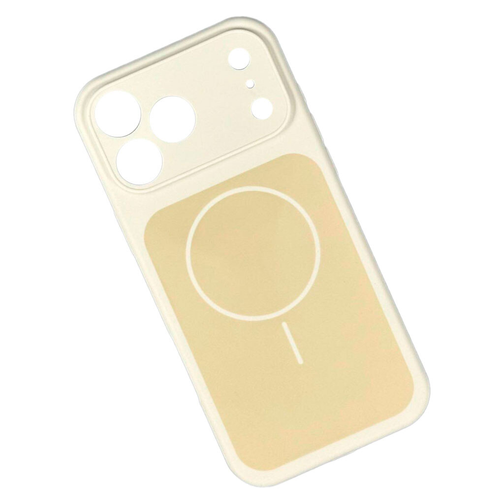 Чохол (накладка) Apple iPhone 13 Pro, Silicone Case Vision, Antique White, MagSafe, Білий - № 1 Чохол (накладка) Apple iPhone 13 Pro, Silicone Case Vision, Antique White, MagSafe, Білий - № 1