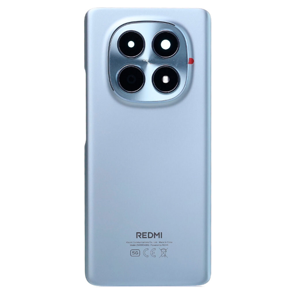 Задня кришка Xiaomi Redmi Note 15 5G, High quality, Блакитний - № 1 Задня кришка Xiaomi Redmi Note 15 5G, High quality, Блакитний - № 1