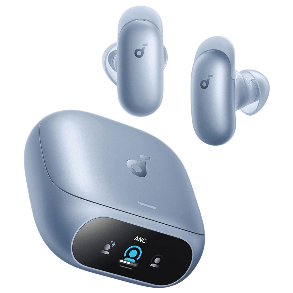 Bluetooth-гарнітура Anker SoundCore Liberty 5 Pro, З мікрофоном, Стерео, Синій - № 1 Bluetooth-гарнітура Anker SoundCore Liberty 5 Pro, З мікрофоном, Стерео, Синій - № 1