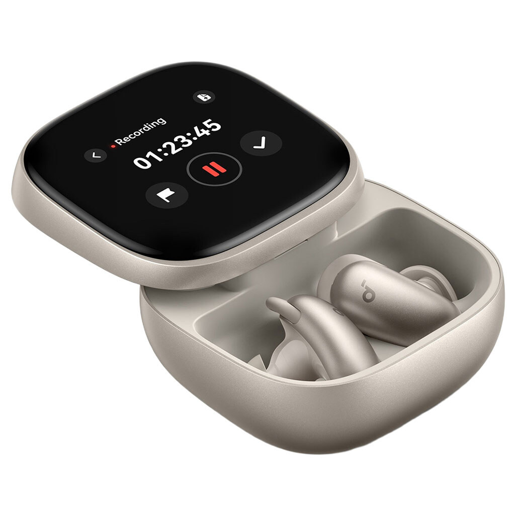 Bluetooth-гарнітура Anker SoundCore Liberty 5 Pro Max, З мікрофоном, Стерео, Золотий - № 2 Bluetooth-гарнітура Anker SoundCore Liberty 5 Pro Max, З мікрофоном, Стерео, Золотий - № 2