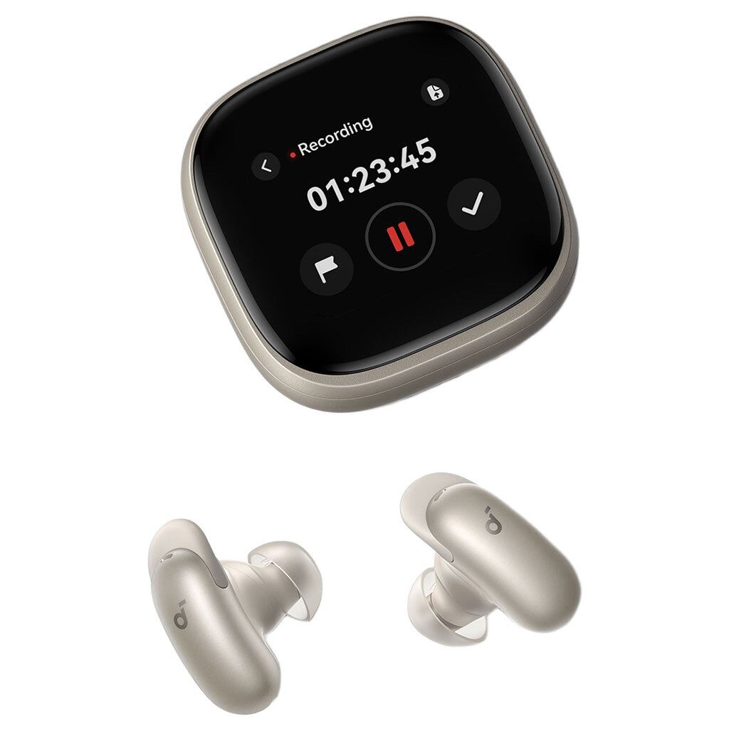 Bluetooth-гарнітура Anker SoundCore Liberty 5 Pro Max, З мікрофоном, Стерео, Золотий - № 5 Bluetooth-гарнітура Anker SoundCore Liberty 5 Pro Max, З мікрофоном, Стерео, Золотий - № 5