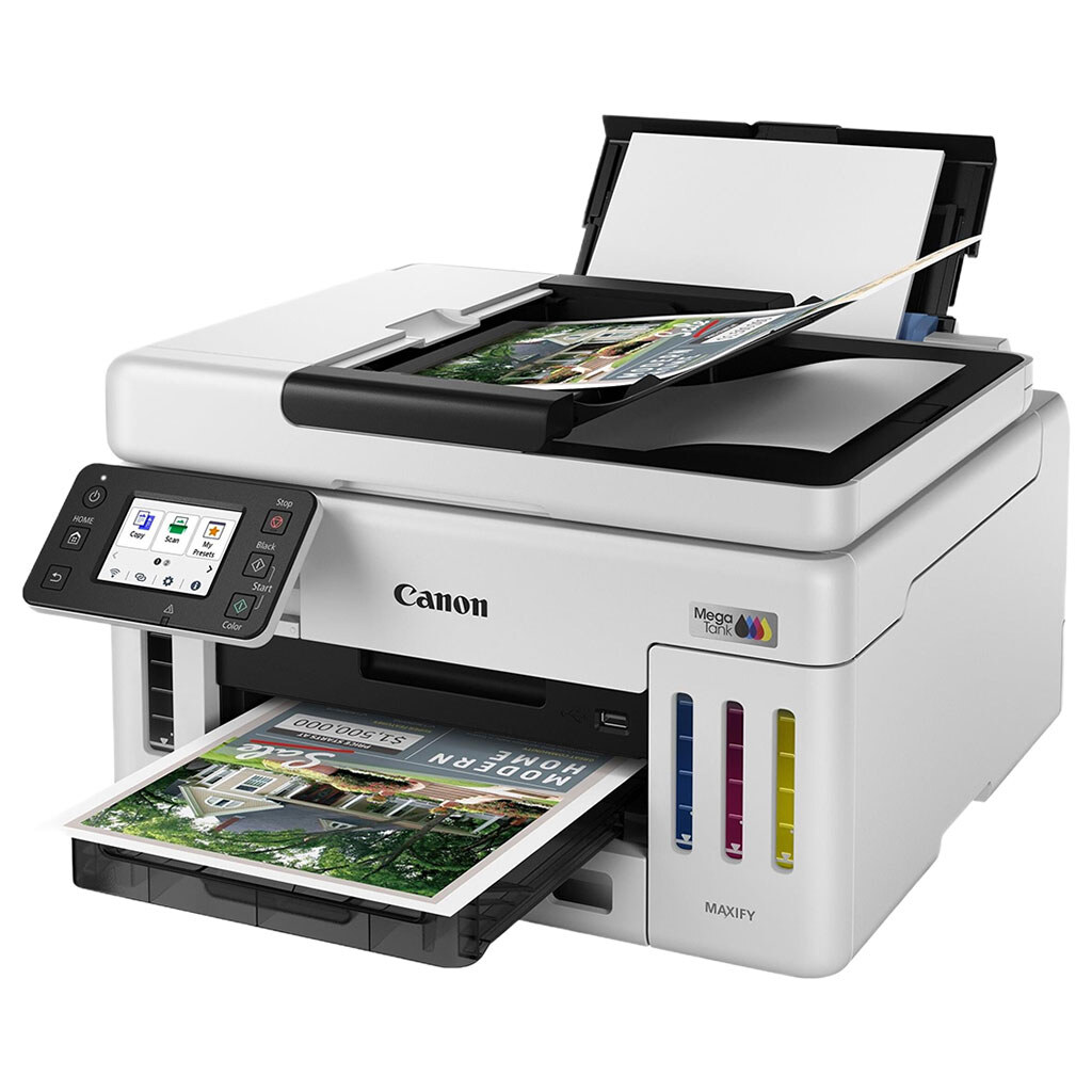 МФУ А4 Canon Maxify GX6140, Білий - № 7 МФУ А4 Canon Maxify GX6140, Білий - № 7