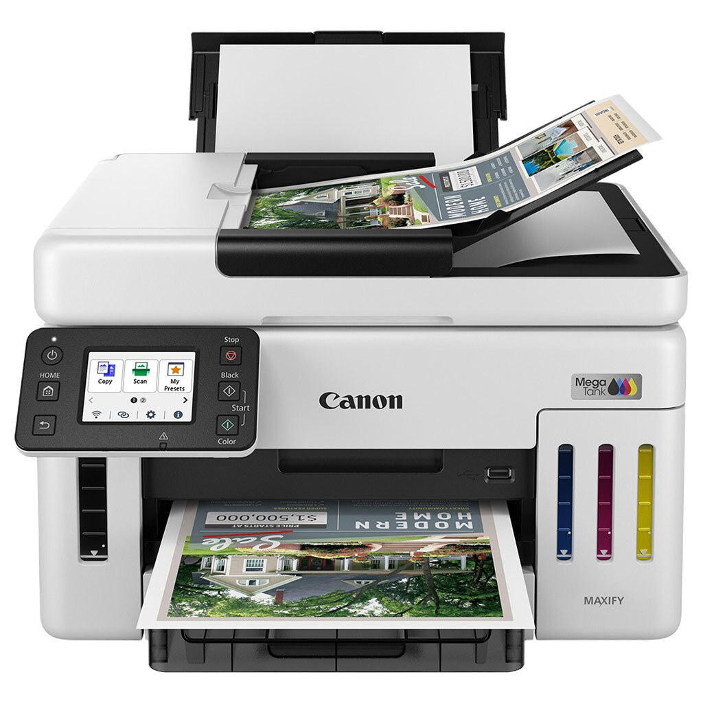 МФУ А4 Canon Maxify GX6140, Білий - № 8 МФУ А4 Canon Maxify GX6140, Білий - № 8