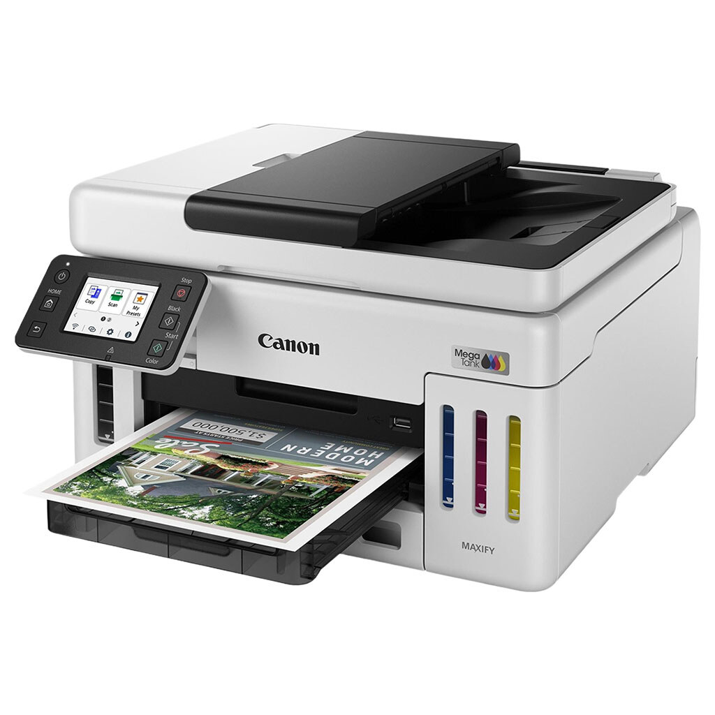 МФУ А4 Canon Maxify GX6140, Білий - № 9 МФУ А4 Canon Maxify GX6140, Білий - № 9