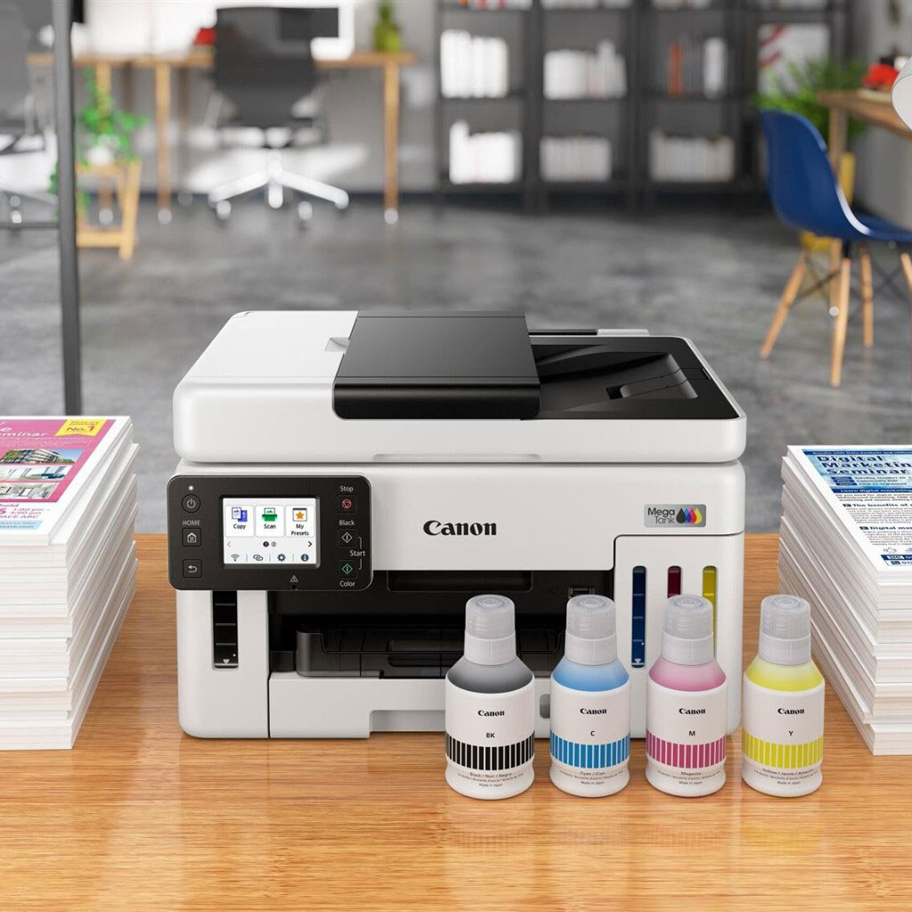 МФУ А4 Canon Maxify GX6140, Білий - № 15 МФУ А4 Canon Maxify GX6140, Білий - № 15