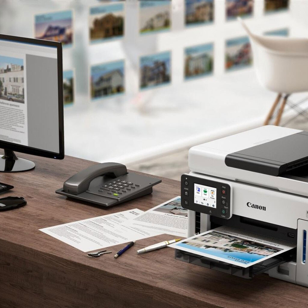 МФУ А4 Canon Maxify GX6140, Білий - № 16 МФУ А4 Canon Maxify GX6140, Білий - № 16