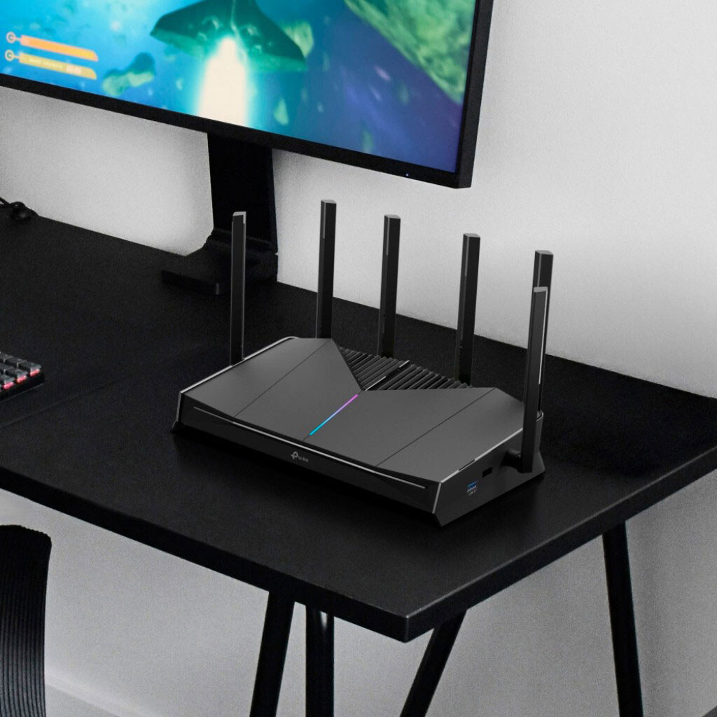 Бездротовий маршрутизатор TP-Link Archer GE400, Чорний - № 12 Бездротовий маршрутизатор TP-Link Archer GE400, Чорний - № 12