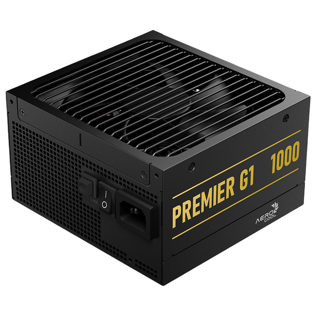 Блок живлення для корпусів AeroCool Premier G1 1000, Чорний - № 3 Блок живлення для корпусів AeroCool Premier G1 1000, Чорний - № 3