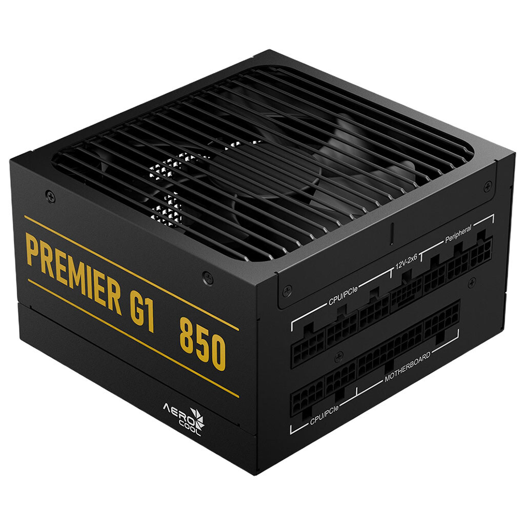 Блок питания для корпусов AeroCool Premier G1 850, Черный - № 1 Блок питания для корпусов AeroCool Premier G1 850, Черный - № 1