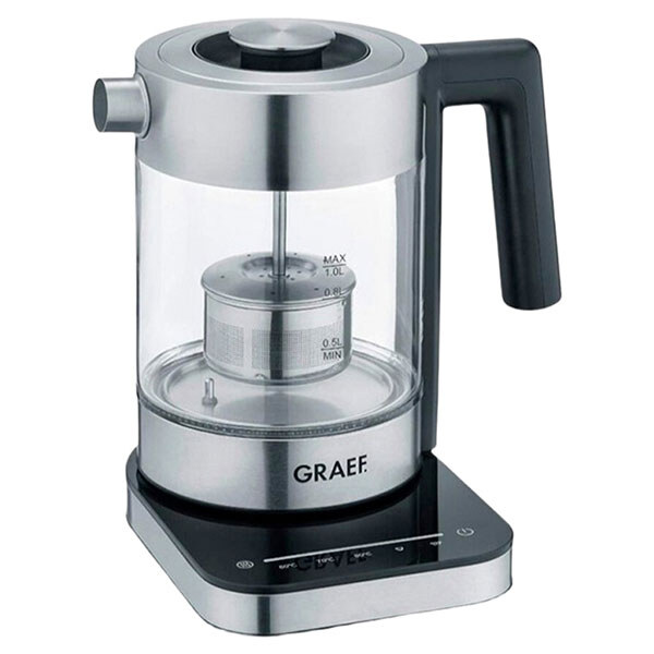 Електрочайник Graef WK350EU, Серебряный - № 1 Електрочайник Graef WK350EU, Серебряный - № 1