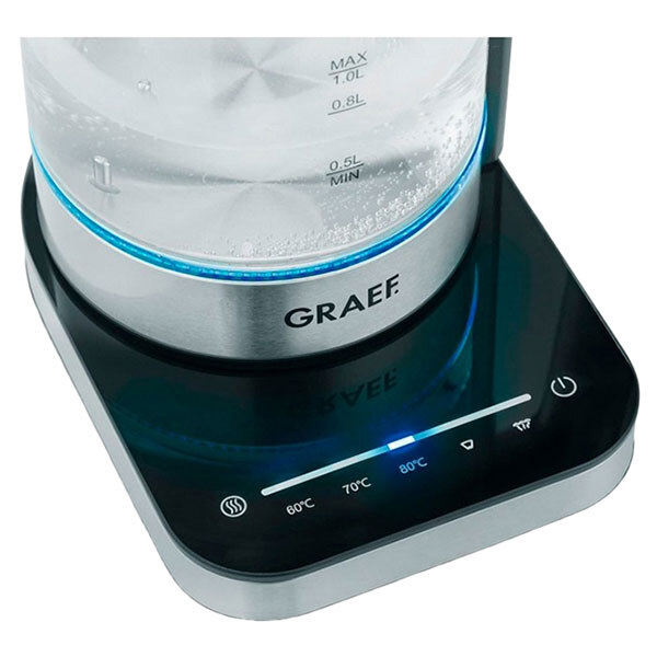 Електрочайник Graef WK350EU, Серебряный - № 2 Електрочайник Graef WK350EU, Серебряный - № 2