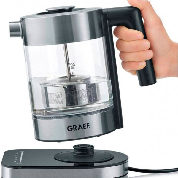 Електрочайник Graef WK350EU, Серебряный - № 3 Електрочайник Graef WK350EU, Серебряный - № 3
