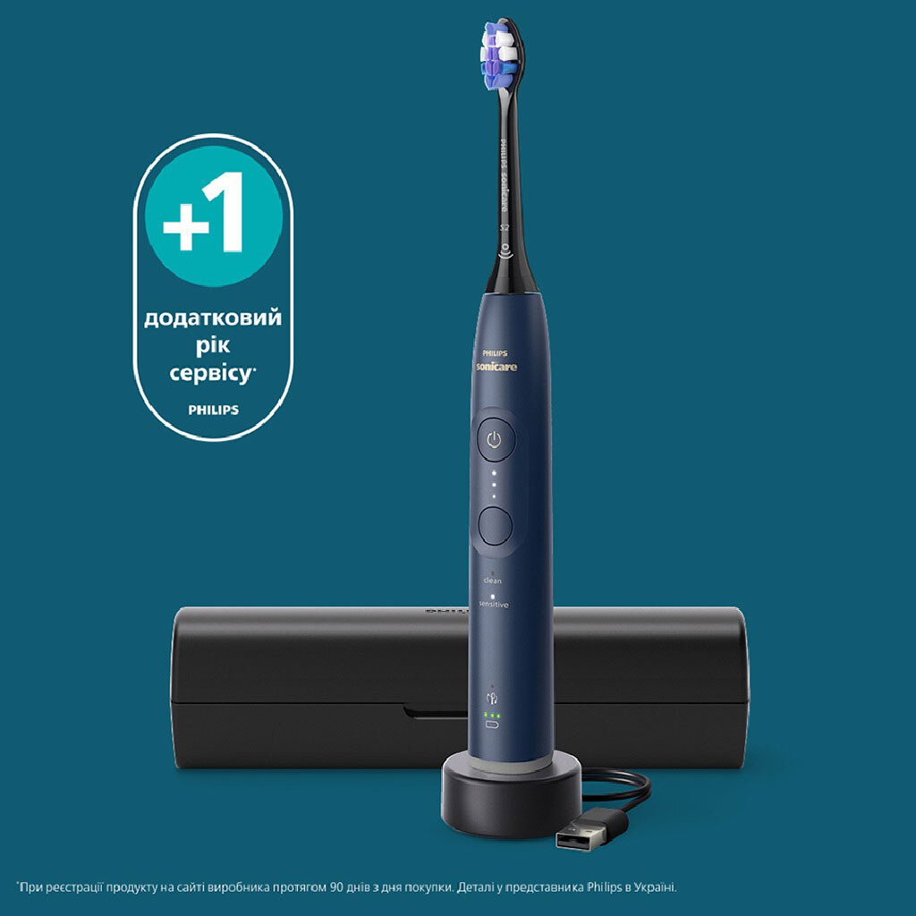 Зубная электрощетка Philips Sonicare Series 6100 HX7403/08, Синий - № 16 Зубная электрощетка Philips Sonicare Series 6100 HX7403/08, Синий - № 16