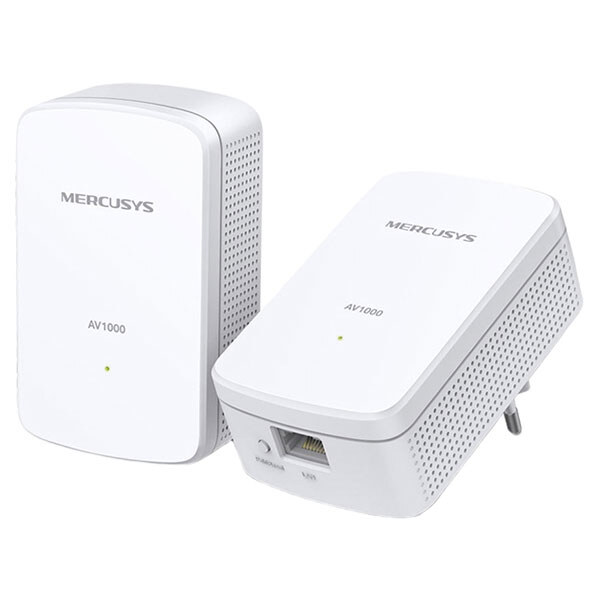 Комплект адаптерів Powerline Mercusys MP500 Kit, Білий - № 1 Комплект адаптерів Powerline Mercusys MP500 Kit, Білий - № 1