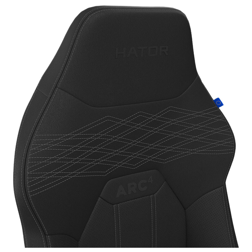 Крісло для геймерів Hator Arc 4, Чорний - № 8 Крісло для геймерів Hator Arc 4, Чорний - № 8