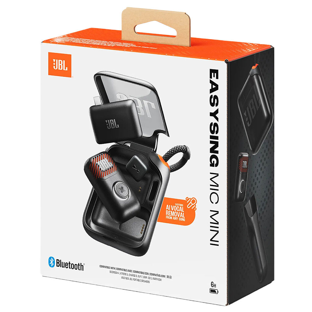 Микрофон JBL EasySing Mic Mini, Черный - № 9 Микрофон JBL EasySing Mic Mini, Черный - № 9