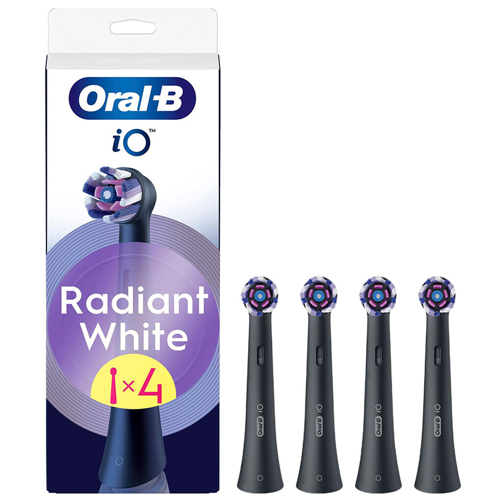 Насадка для зубной щетки Braun Oral-B iO RB WB Radiant, Черный - № 2 Насадка для зубной щетки Braun Oral-B iO RB WB Radiant, Черный - № 2