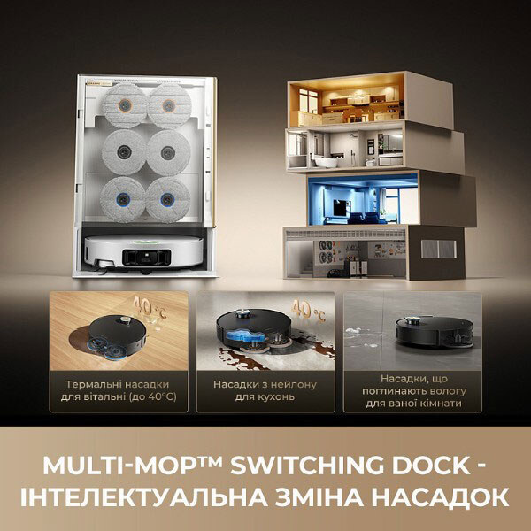 Робот-пылесос Dreame Bot MatriX 10 Ultra, Белый - № 5 Робот-пылесос Dreame Bot MatriX 10 Ultra, Белый - № 5